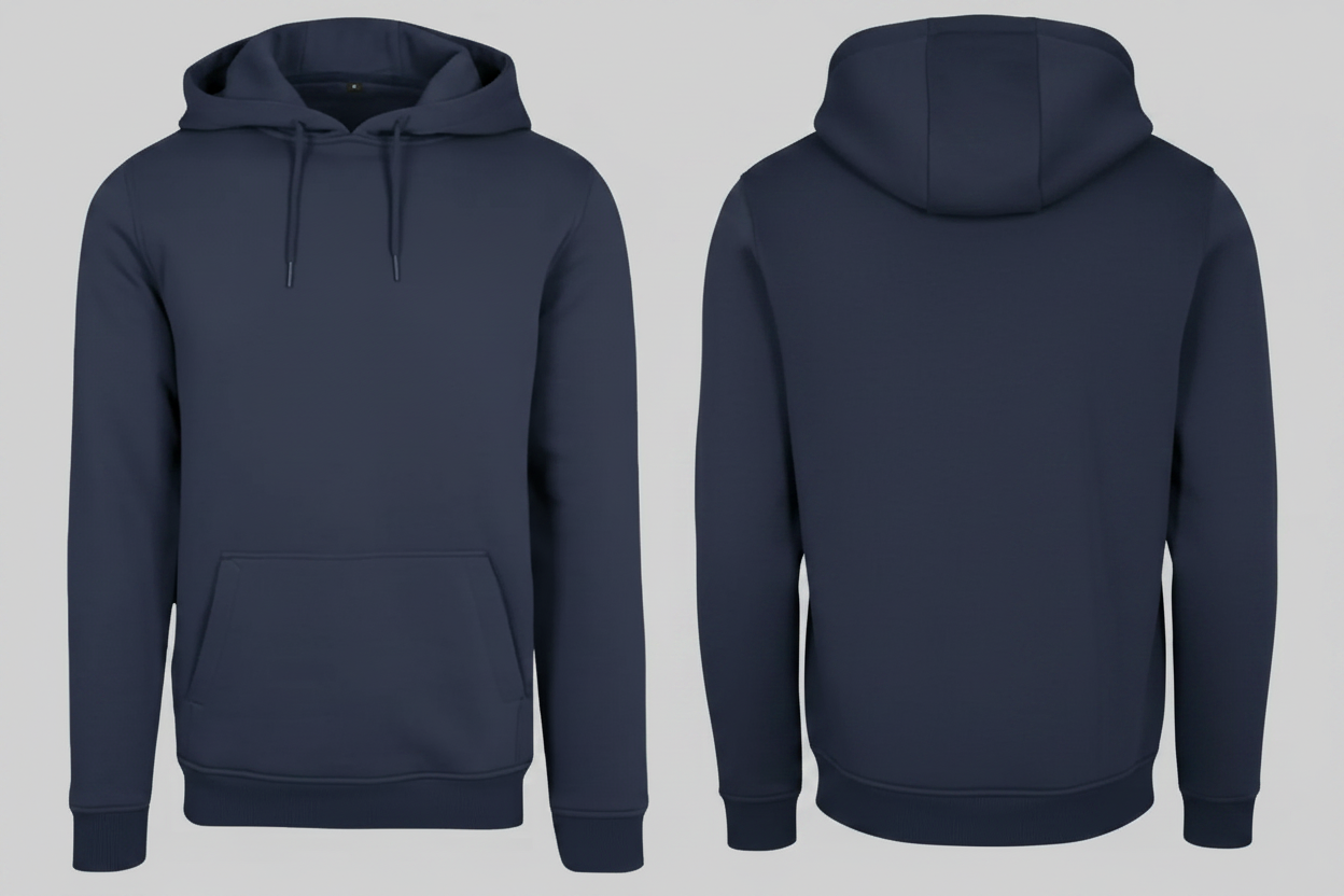 Build Your Brand BY011 Zware Hoodie Borduren | Katoen/Polyester | 300 g/m²