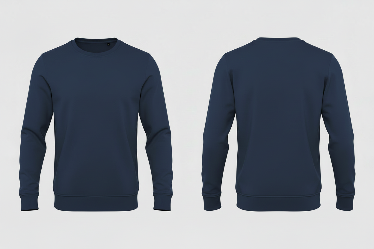 B&C BCU31B Heren Biologisch Sweatshirt Schilders & Stukadoors Borduren | 280 g/m²