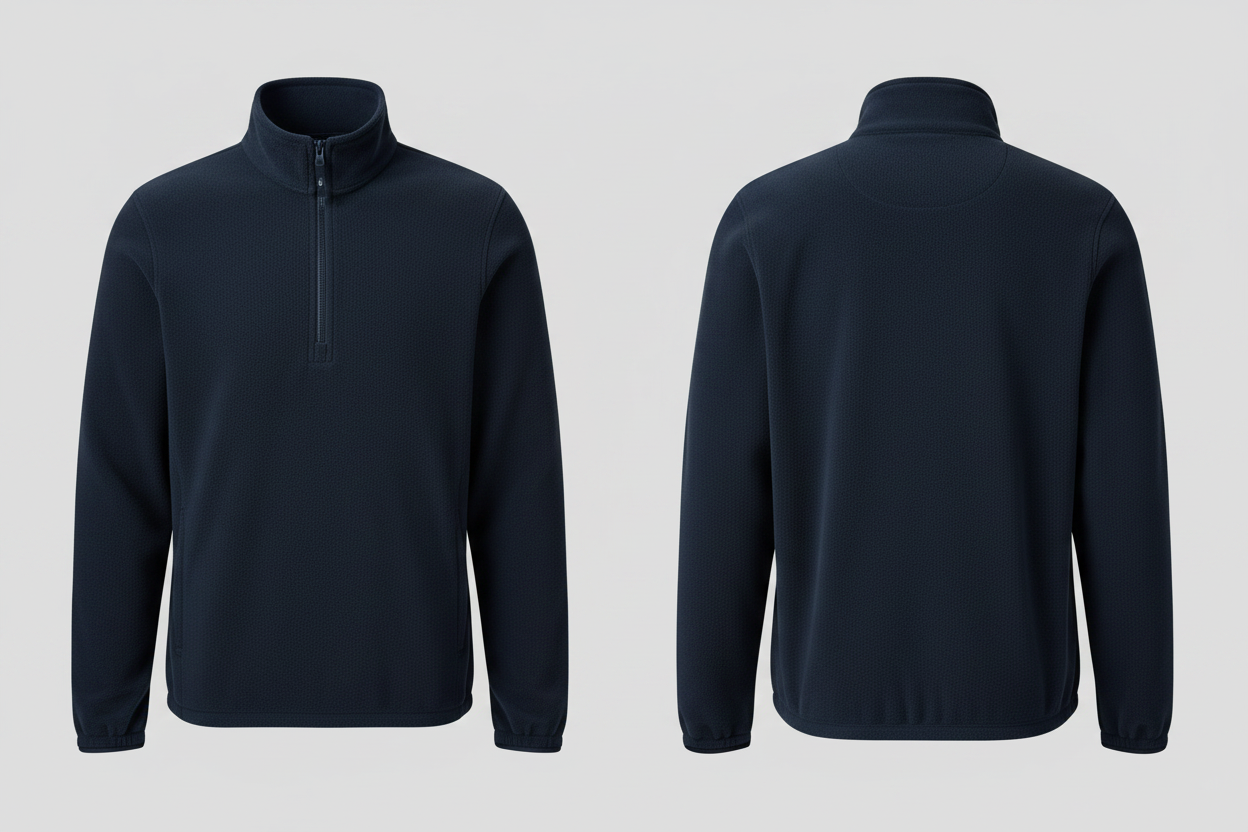 Pen Duick PK707 Fleece Trui Ritskraag Borduren | 100% Polyester 200 g/m²