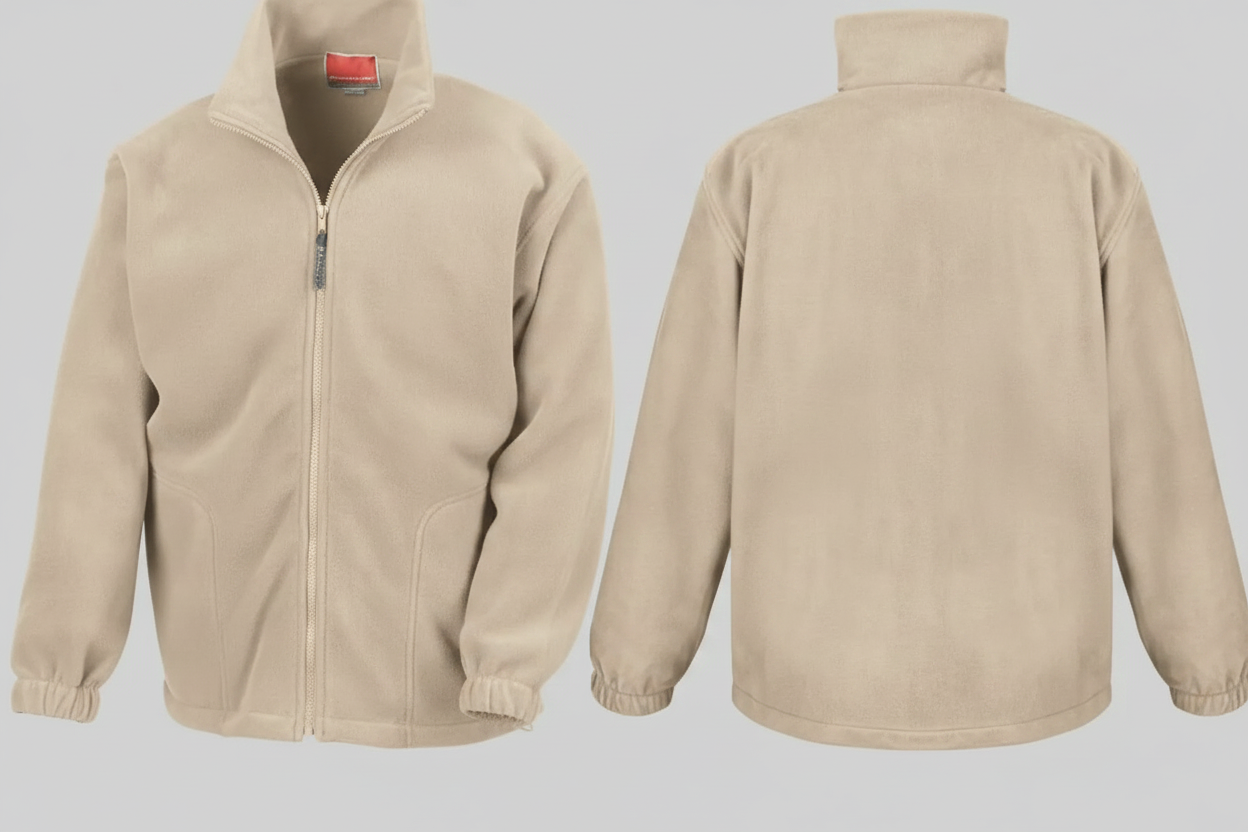 Result RS036 Active Fleece Jack Volledige Rits Borduren | 100% Polyester | 330 g/m²