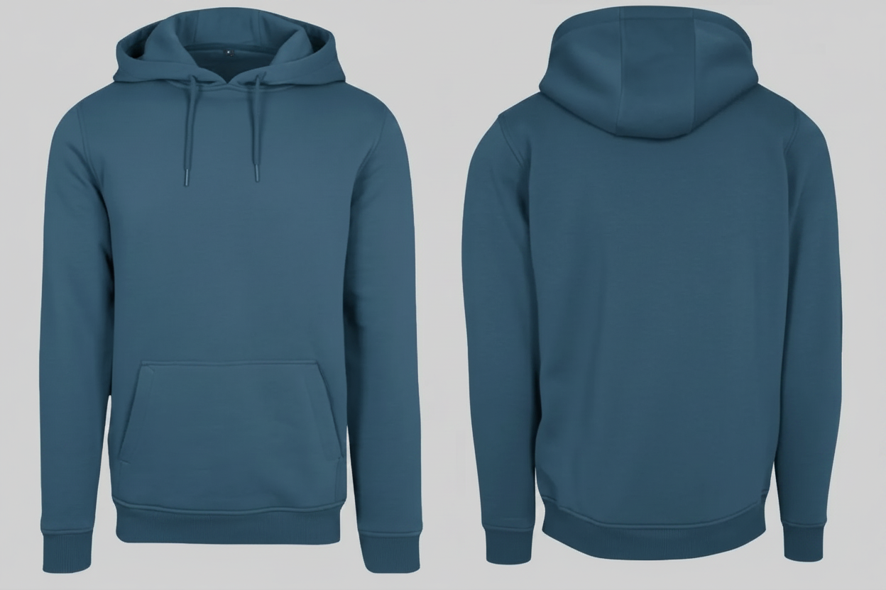 Build Your Brand BY011 Zware Hoodie Borduren | Katoen/Polyester | 300 g/m²
