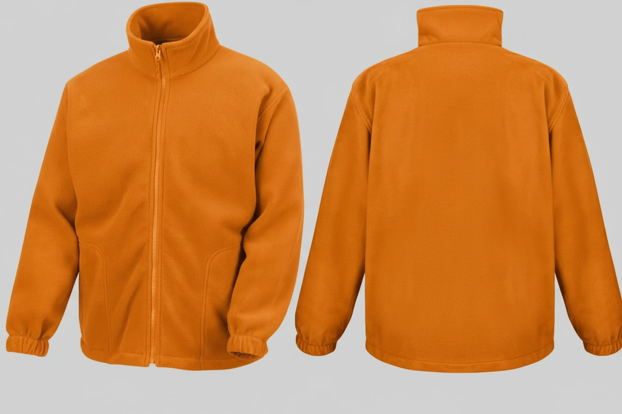 Result RS036 Active Fleece Jack Volledige Rits Borduren | 100% Polyester | 330 g/m²