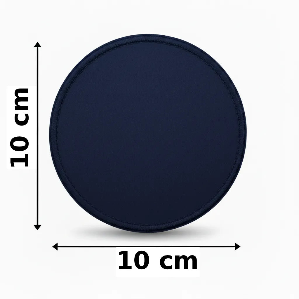 Rond 10x10cm embleem borduren