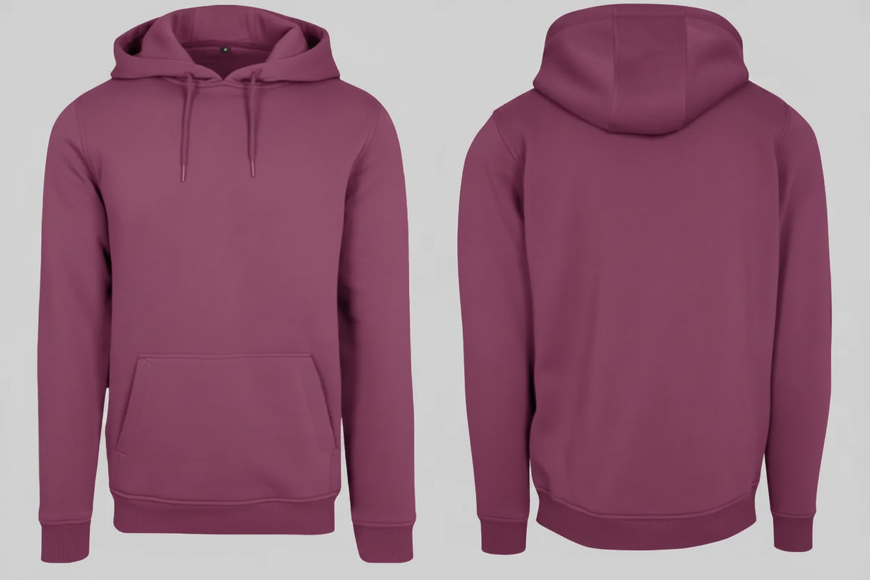 Build Your Brand BY011 Zware Hoodie Borduren | Katoen/Polyester | 300 g/m²