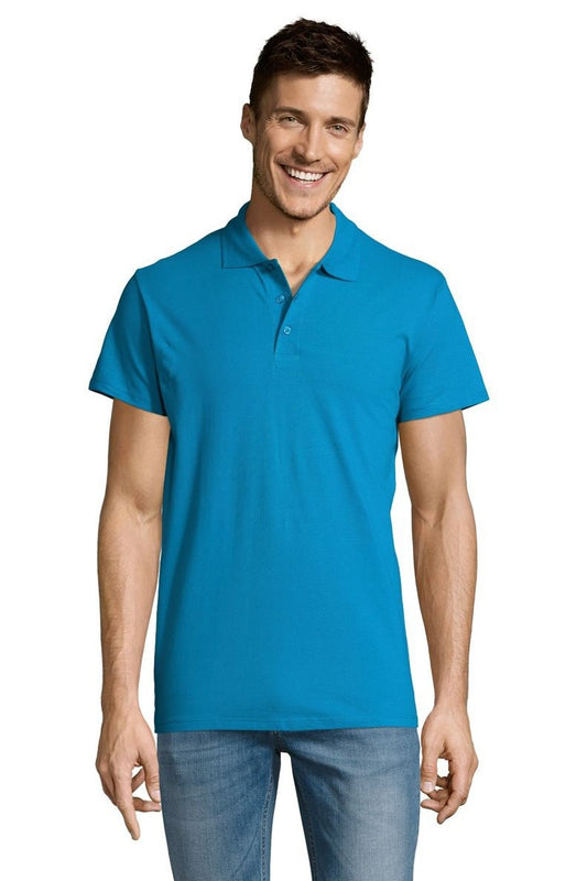 Sol's 11342 SUMMER II Herenpoloshirt Borduren | 100% Katoen | 170 g/m²