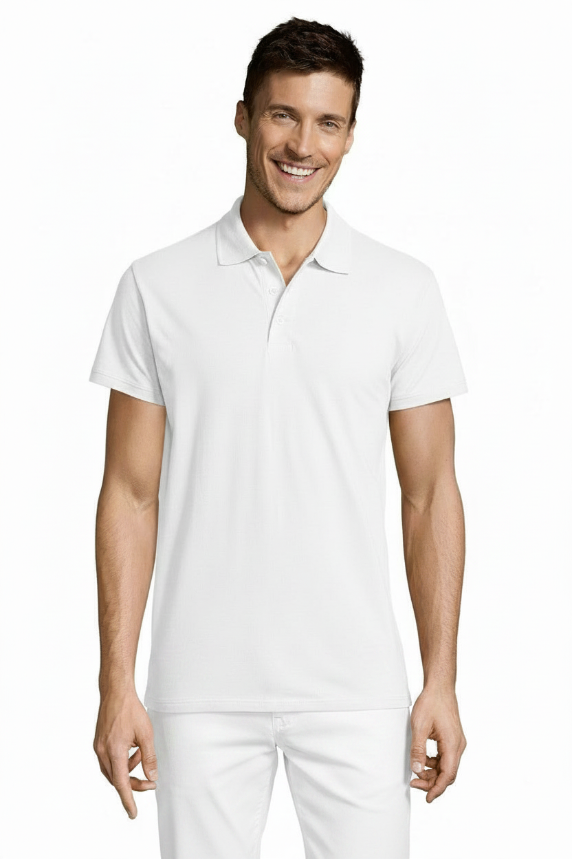 Sol's 11342 Summer II Herenpoloshirt Schilders & Stukadoors Borduren | 100% Katoen | 170 g/m²