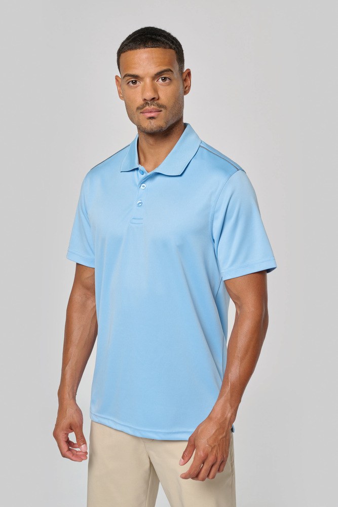 ProAct PA480 Heren Sportpolo Korte Mouwen Borduren | 155 g/m²
