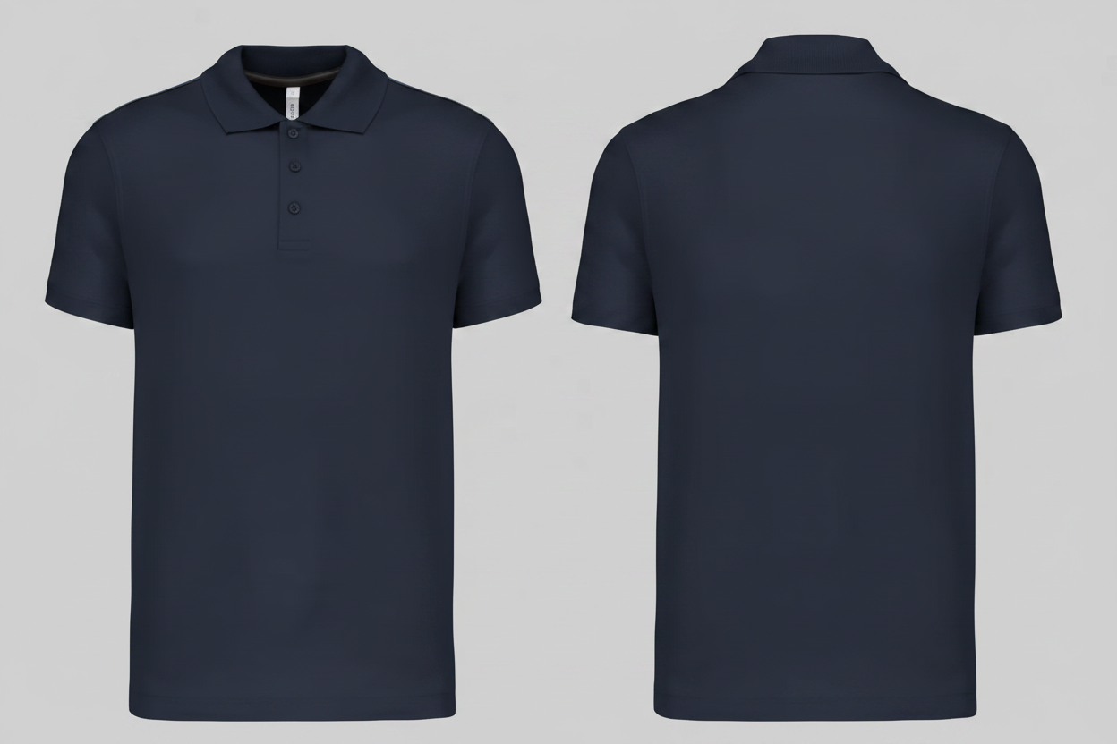 ProAct PA480 Heren Sportpolo Korte Mouwen Borduren | 155 g/m²