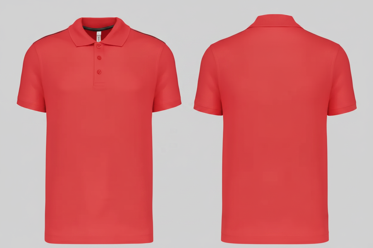 ProAct PA480 Heren Sportpolo Korte Mouwen Borduren | 155 g/m²