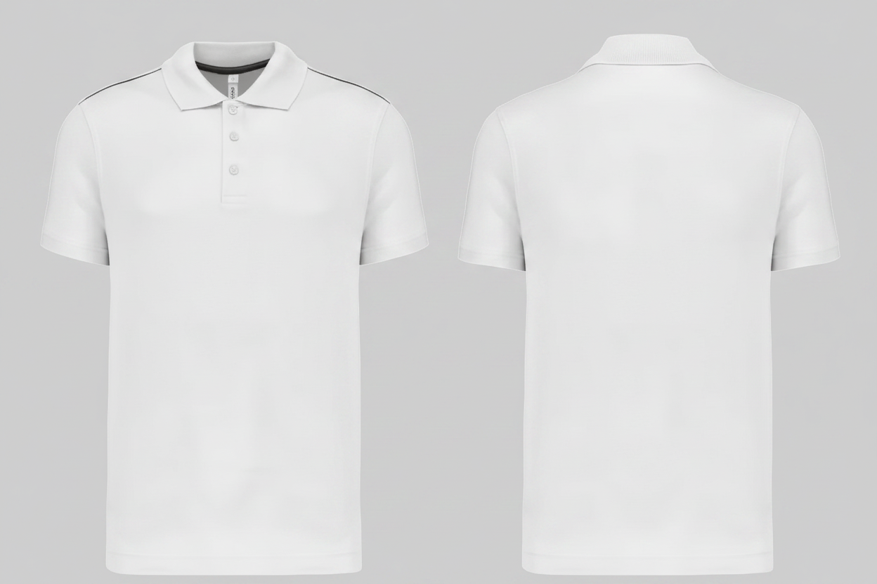 ProAct PA480 Heren Sportpolo Korte Mouwen Borduren | 155 g/m²