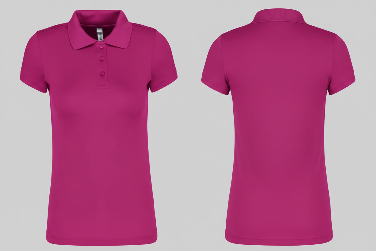 ProAct PA481 Dames Sportpolo Korte Mouwen Borduren | 155 g/m²