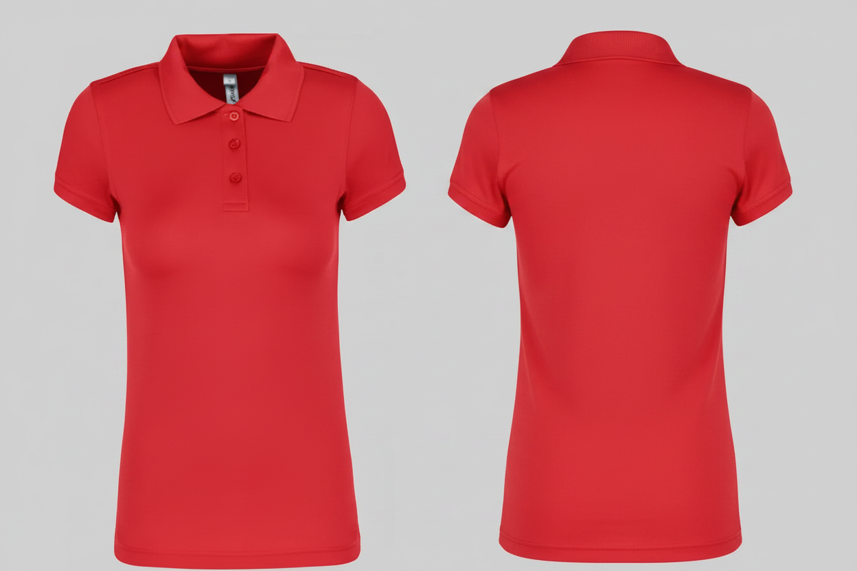 ProAct PA481 Dames Sportpolo Korte Mouwen Borduren | 155 g/m²