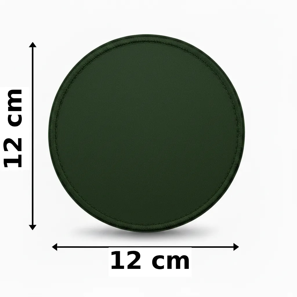 Rond 12x12cm embleem borduren