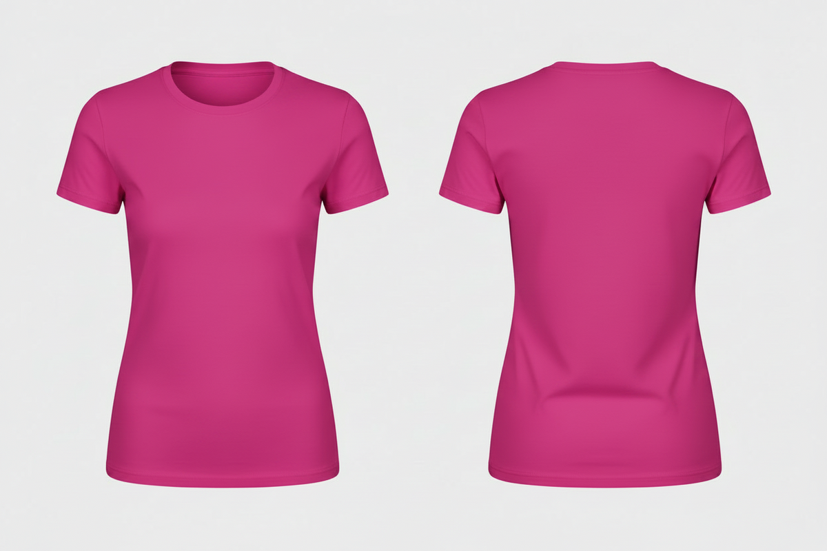 Regent dames t-shirt agrarisch & groenvoorziening borduren fuchsia - SOL'S 01825