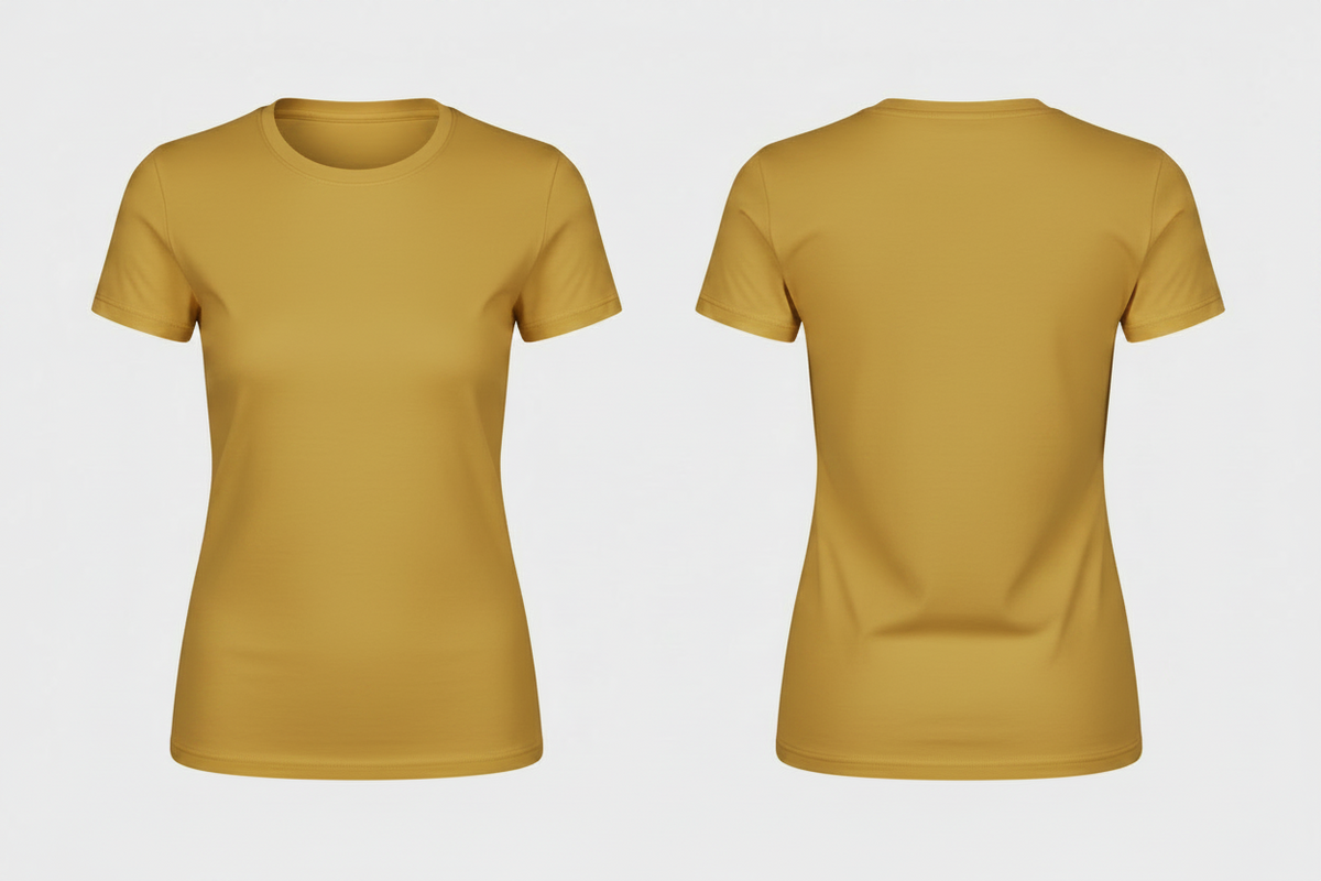 Regent dames t-shirt agrarisch & groenvoorziening borduren gold - SOL'S 01825