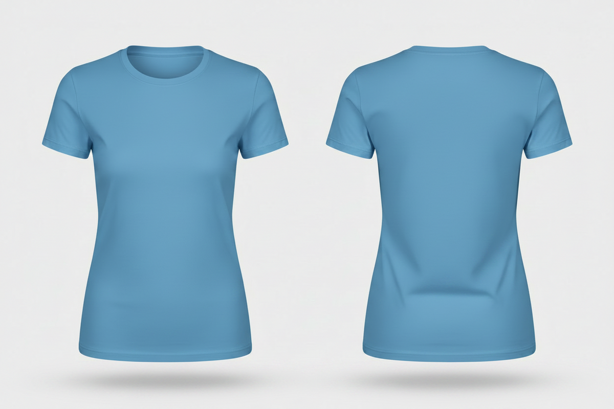 Regent dames t-shirt agrarisch & groenvoorziening borduren hemelsblauw - SOL'S 01825
