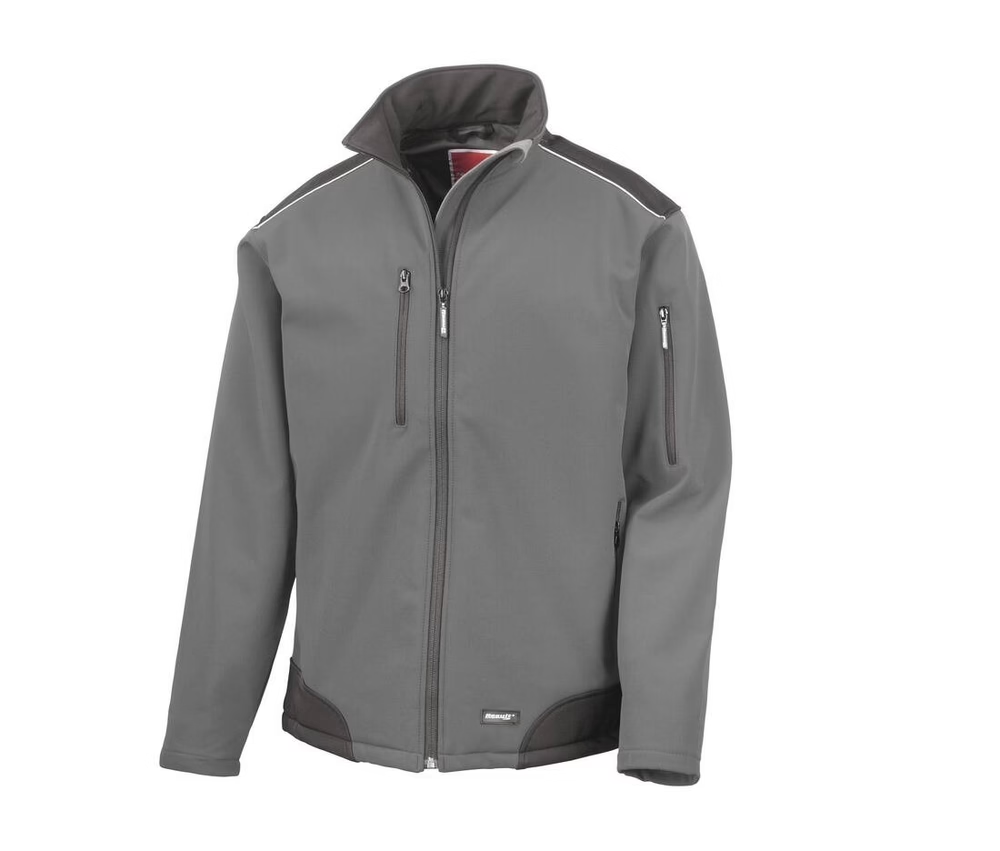 Ripstop softshell werkjas borduren - Result RS124