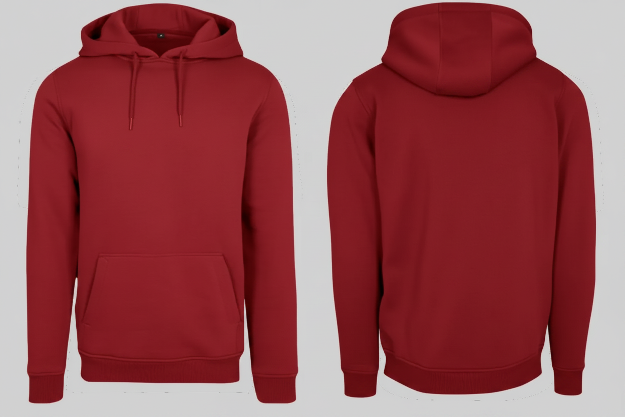 Build Your Brand BY011 Zware Hoodie Borduren | Katoen/Polyester | 300 g/m²