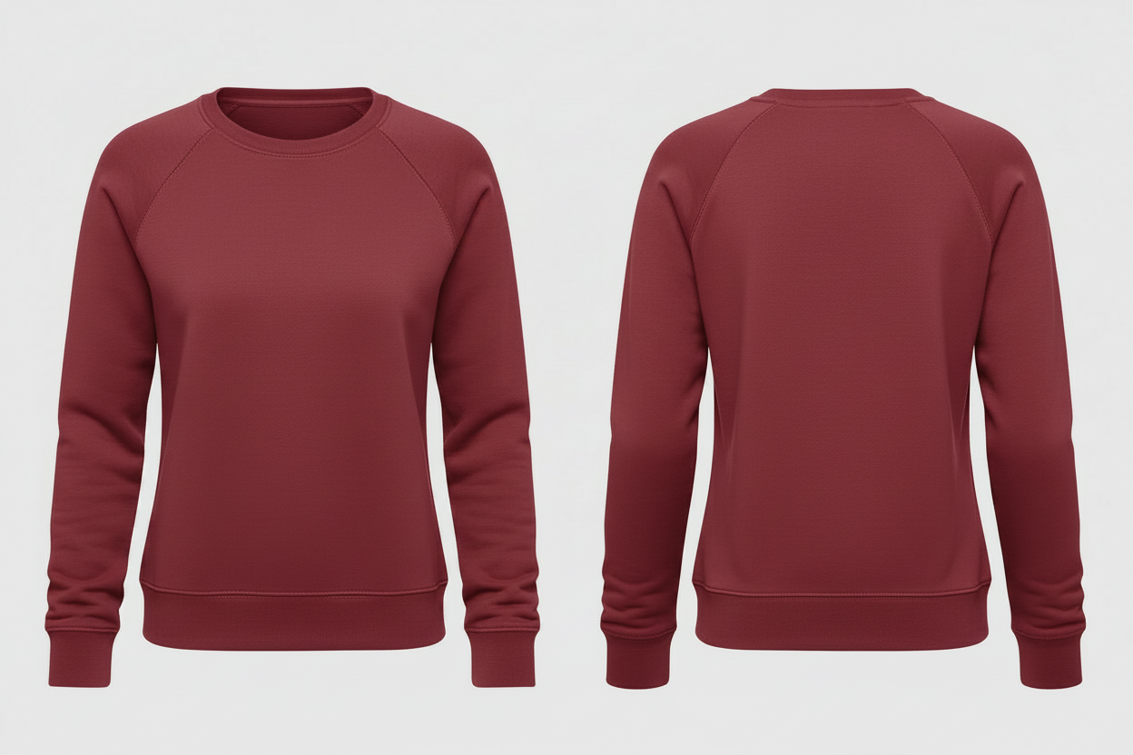 Kariban K481 Dames BIO Sweater Borduren | 300 g/m²