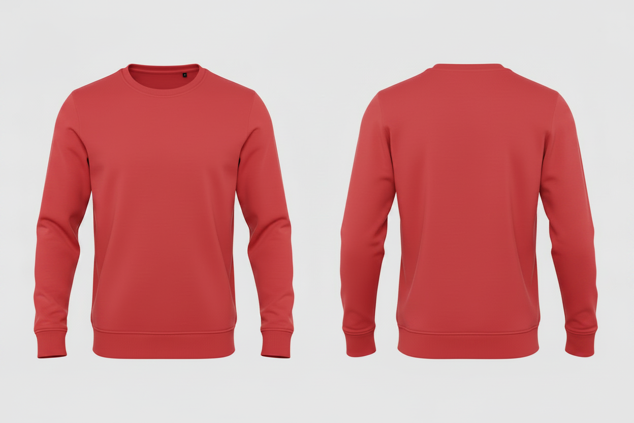 B&C BCU31B Heren Biologisch Sweatshirt Schilders & Stukadoors Borduren | 280 g/m²