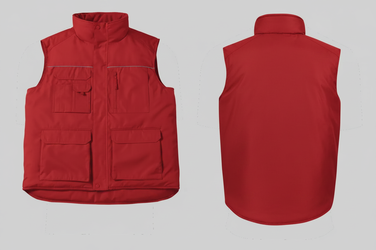 B&C Pro CGJUC40 Expert Pro Bodywarmer Borduren | Rip-stop Polyester | 748 g