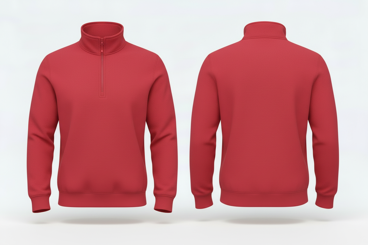 Pen Duick PK707 Fleece Trui Ritskraag Borduren | 100% Polyester 200 g/m²