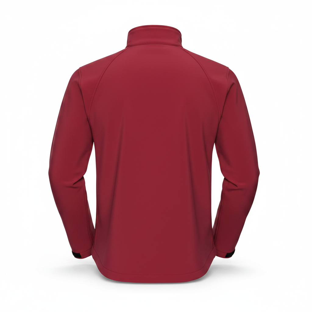 Russell J140M softshell jack heren achterkant borduren bedrijfskleding Retexa