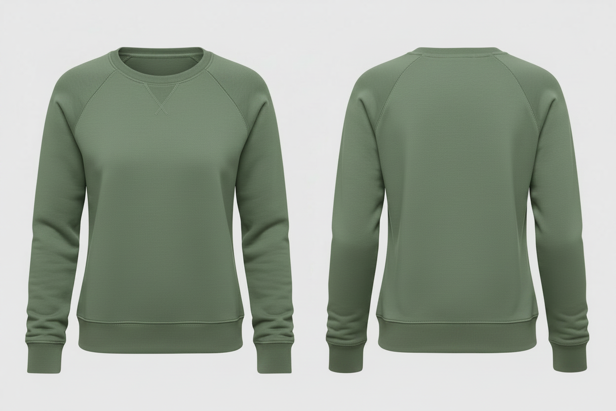 Kariban K481 Dames BIO Sweater Borduren | 300 g/m²