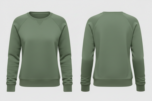 Kariban K481 Dames BIO Sweater Borduren | 300 g/m²