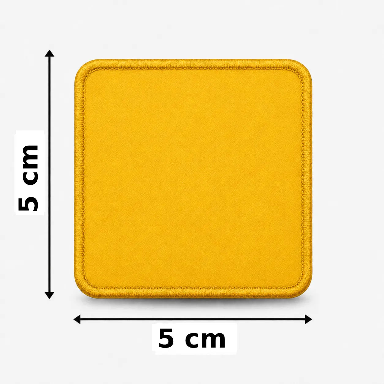 Vierkant 5x5cm embleem borduren
