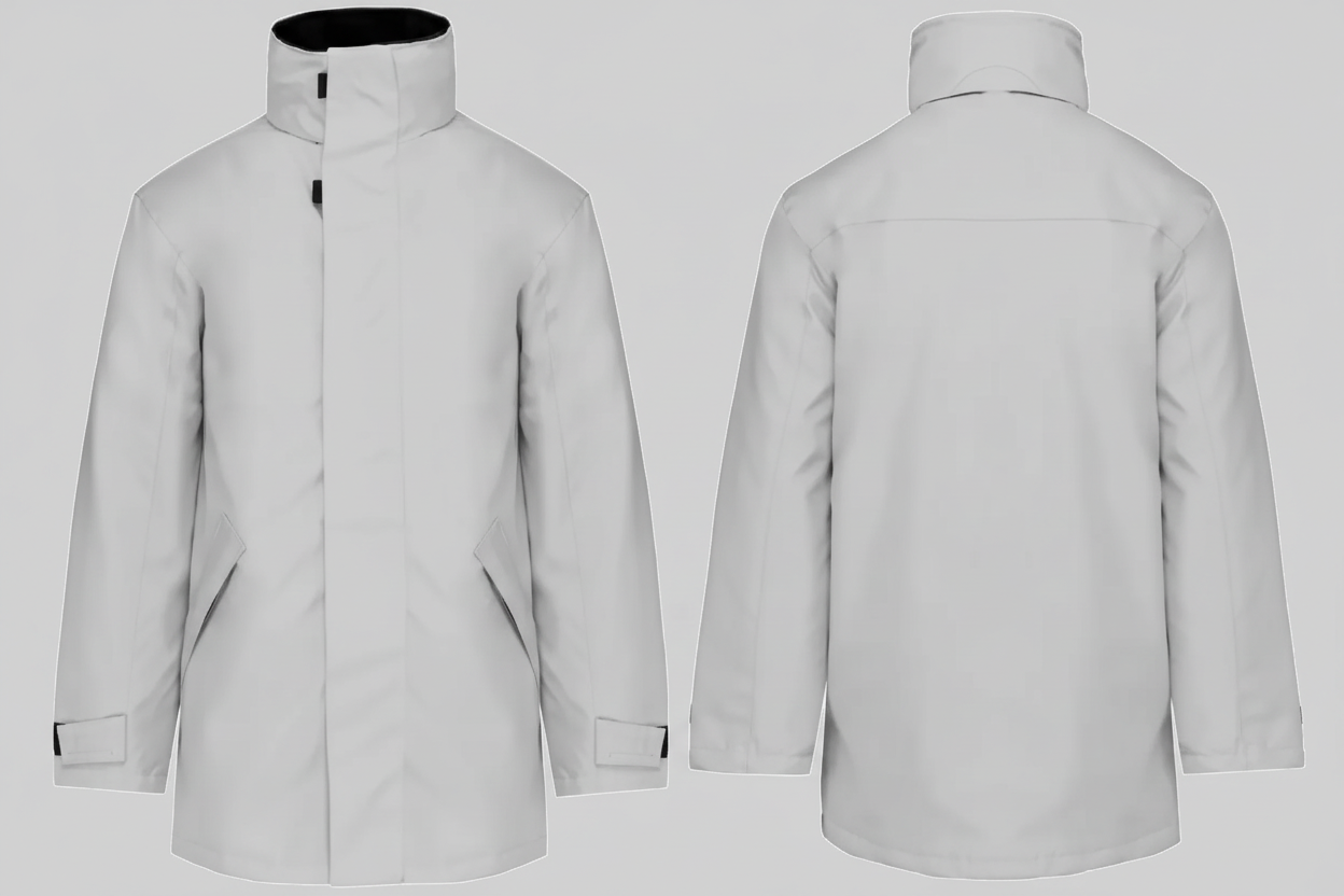 Kariban K677 Warme Gevoerde Parka Borduren | 100% Polyester | 450 g/m²