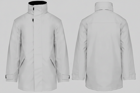 Kariban K677 Warme Gevoerde Parka Borduren | 100% Polyester | 450 g/m²