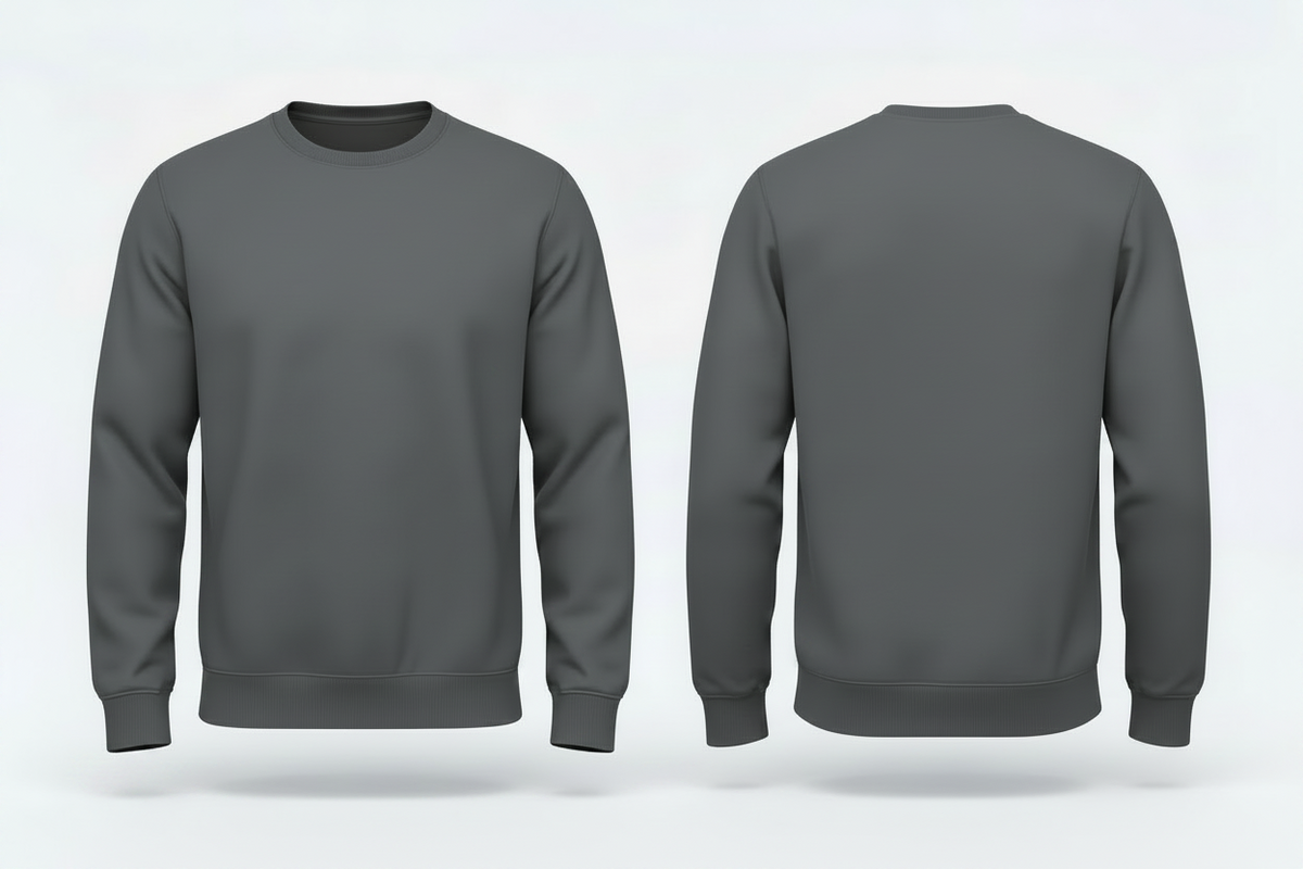 Spider heren sweatshirt schilders & stukadoors borduren donkergrijs - SOL'S 01168