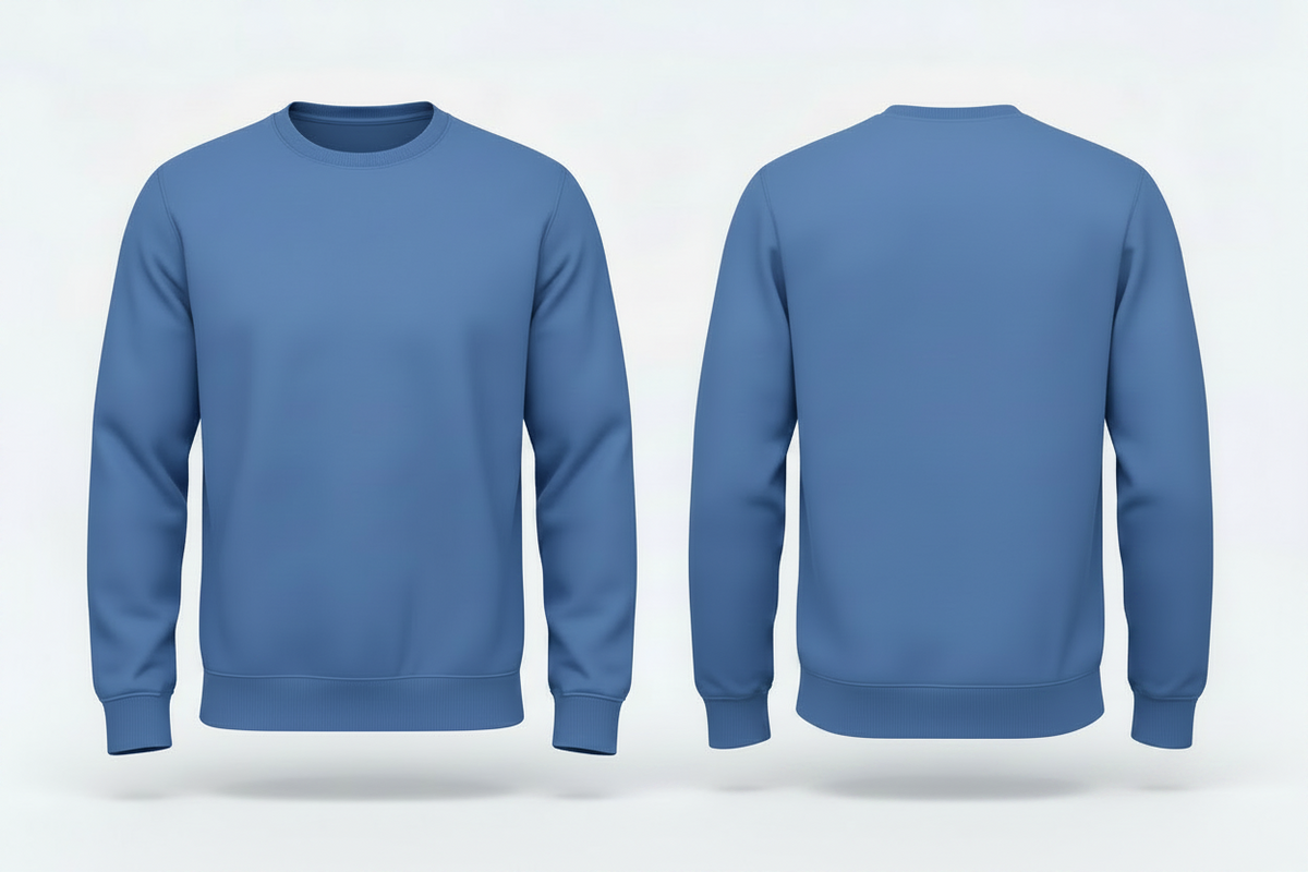 Spider heren sweatshirt schilders & stukadoors borduren koningsblauw - SOL'S 01168