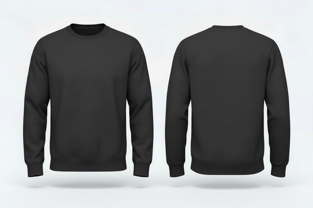 Spider heren sweatshirt schilders & stukadoors borduren zwart - SOL'S 01168