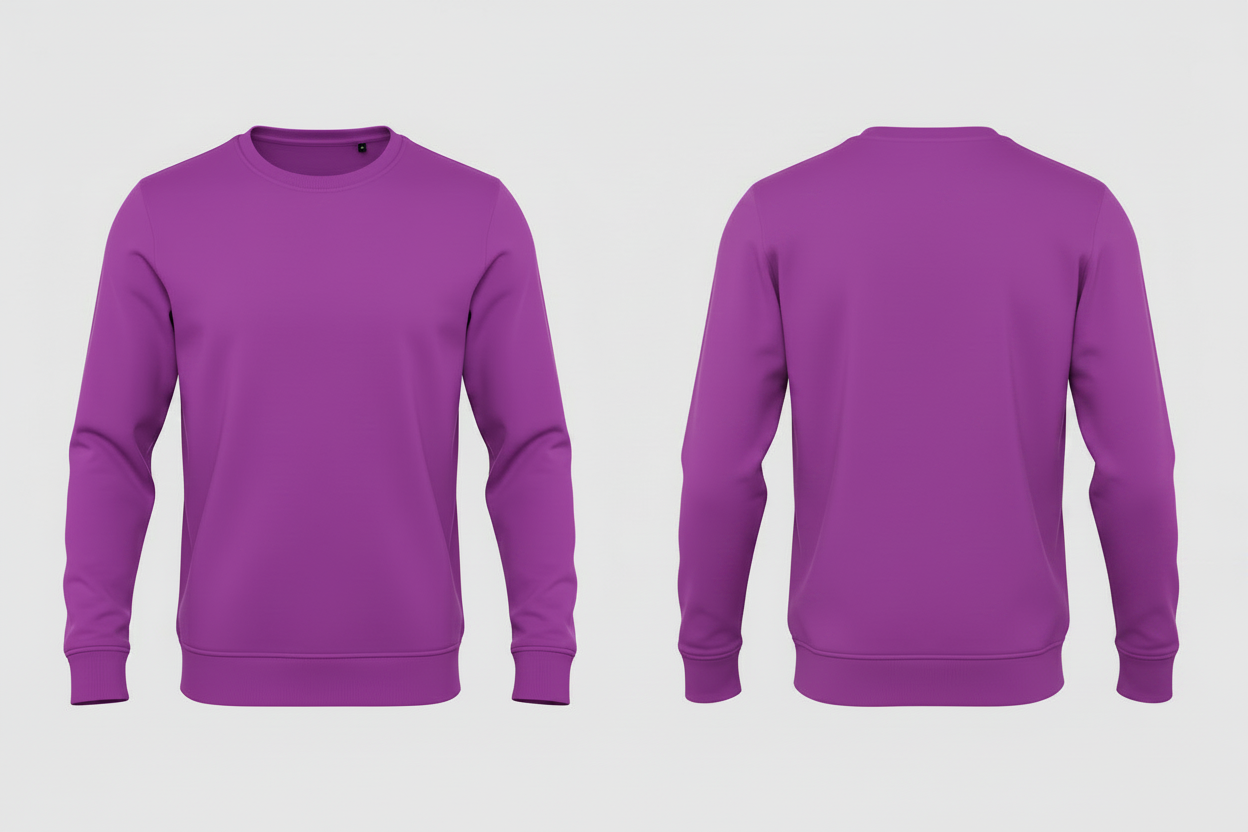 B&C BCU31B Heren Biologisch Sweatshirt Schilders & Stukadoors Borduren | 280 g/m²