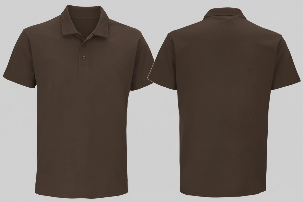 Summer ii herenpoloshirt schilders & stukadoors borduren chocolade - SOL'S 11342