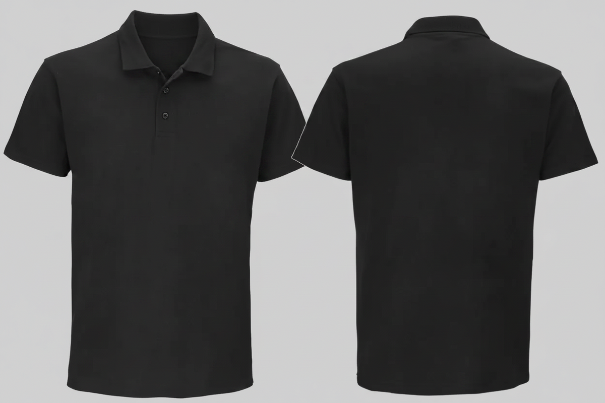 Summer ii herenpoloshirt schilders & stukadoors borduren zwart - SOL'S 11342
