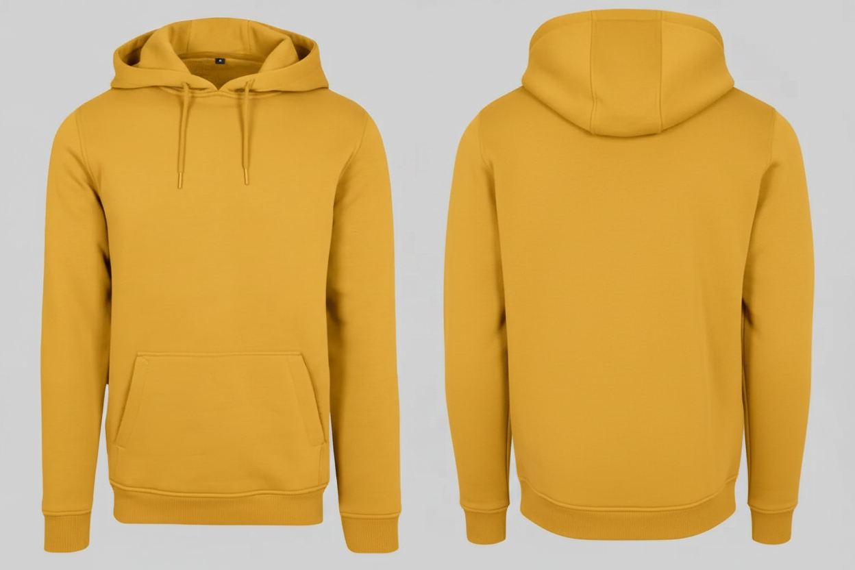 Build Your Brand BY011 Zware Hoodie Borduren | Katoen/Polyester | 300 g/m²