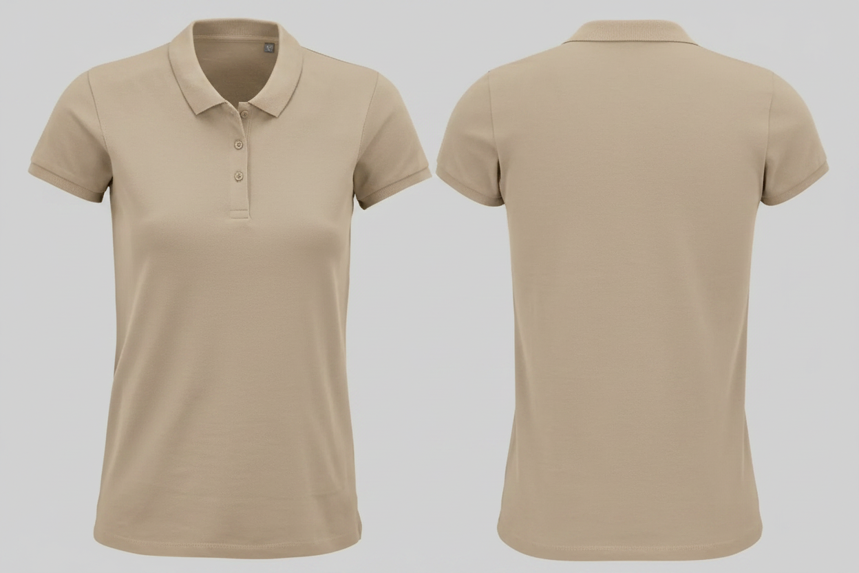 Sol's 03575 Planeet Vrouwen Damespolo Borduren | 100% Biologisch Katoen | 170 g/m²