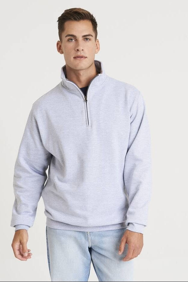 AWDis JH046 Sophomore 1/4 Zip Sweat Borduren | Katoen | 280 g/m²