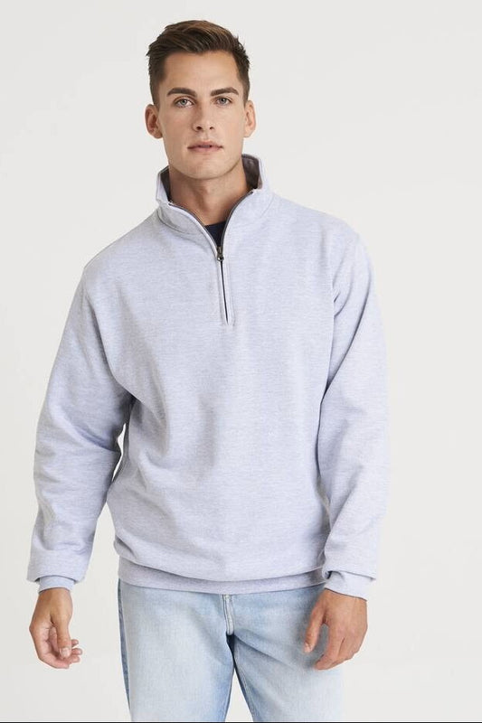 AWDis JH046 Sophomore 1/4 Zip Sweat Borduren | Katoen | 280 g/m²