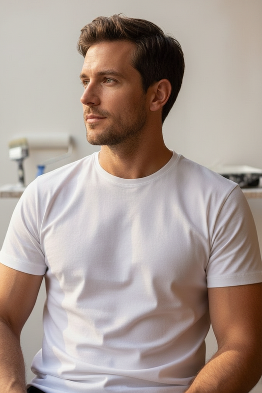 Fruit of the Loom SC210 Super Premium T-shirt Schilders & Stukadoors Borduren