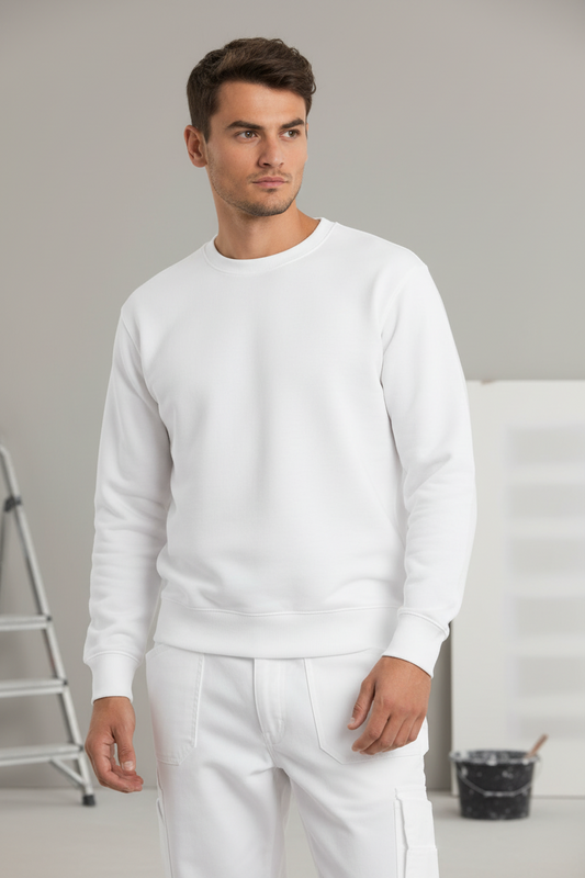 B&C ID202 Heren Sweatshirt Schilders & Stukadoors Borduren | 270 g/m²