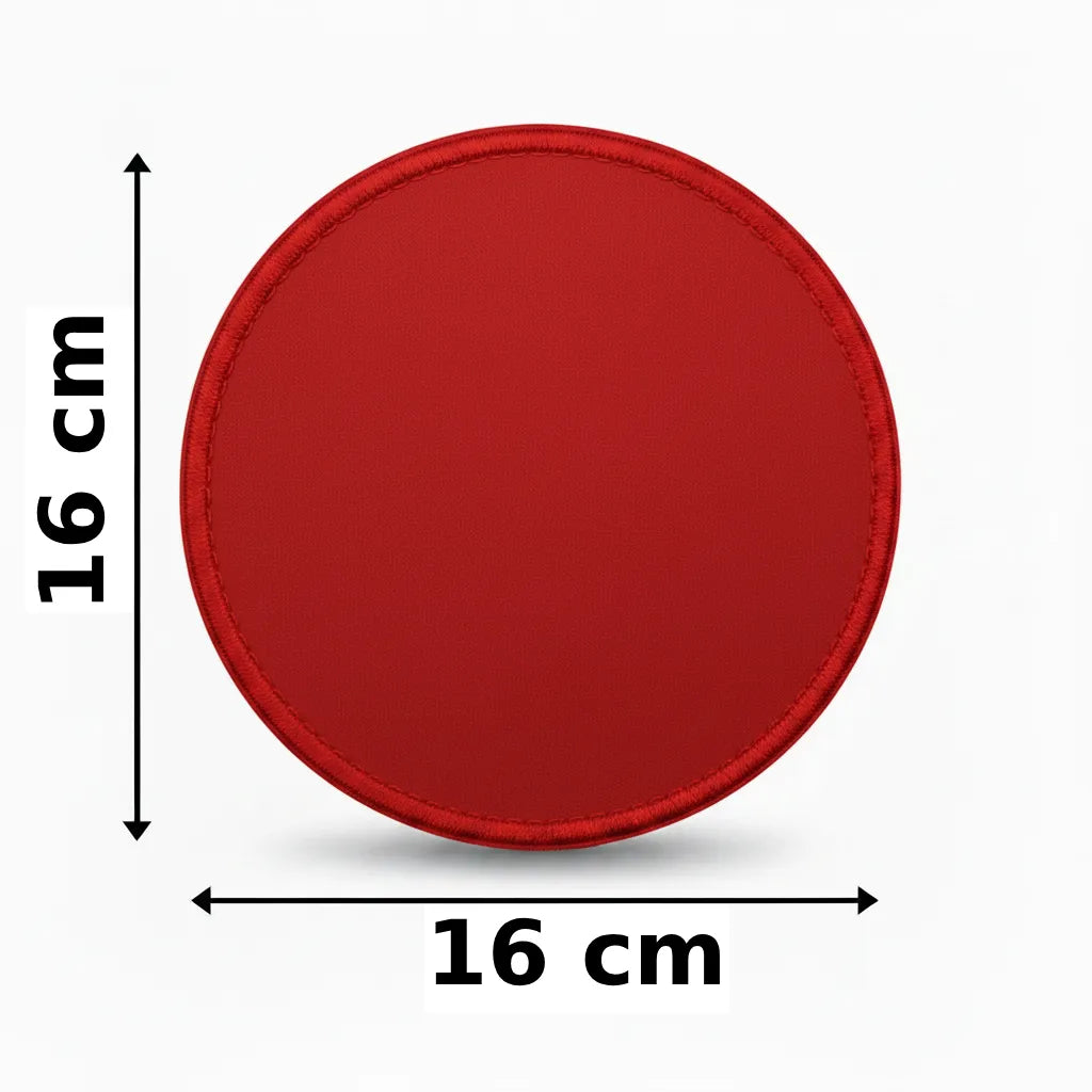 Rond 16x16cm embleem borduren