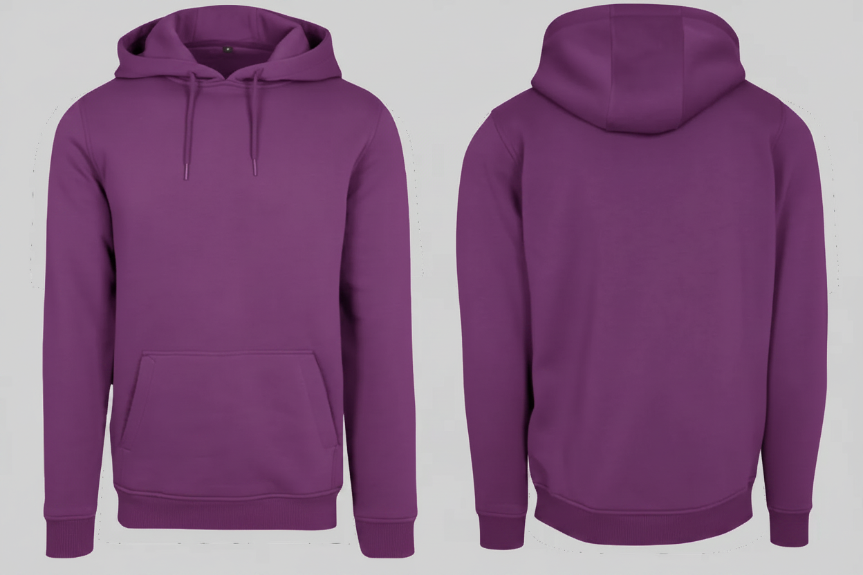 Build Your Brand BY011 Zware Hoodie Borduren | Katoen/Polyester | 300 g/m²