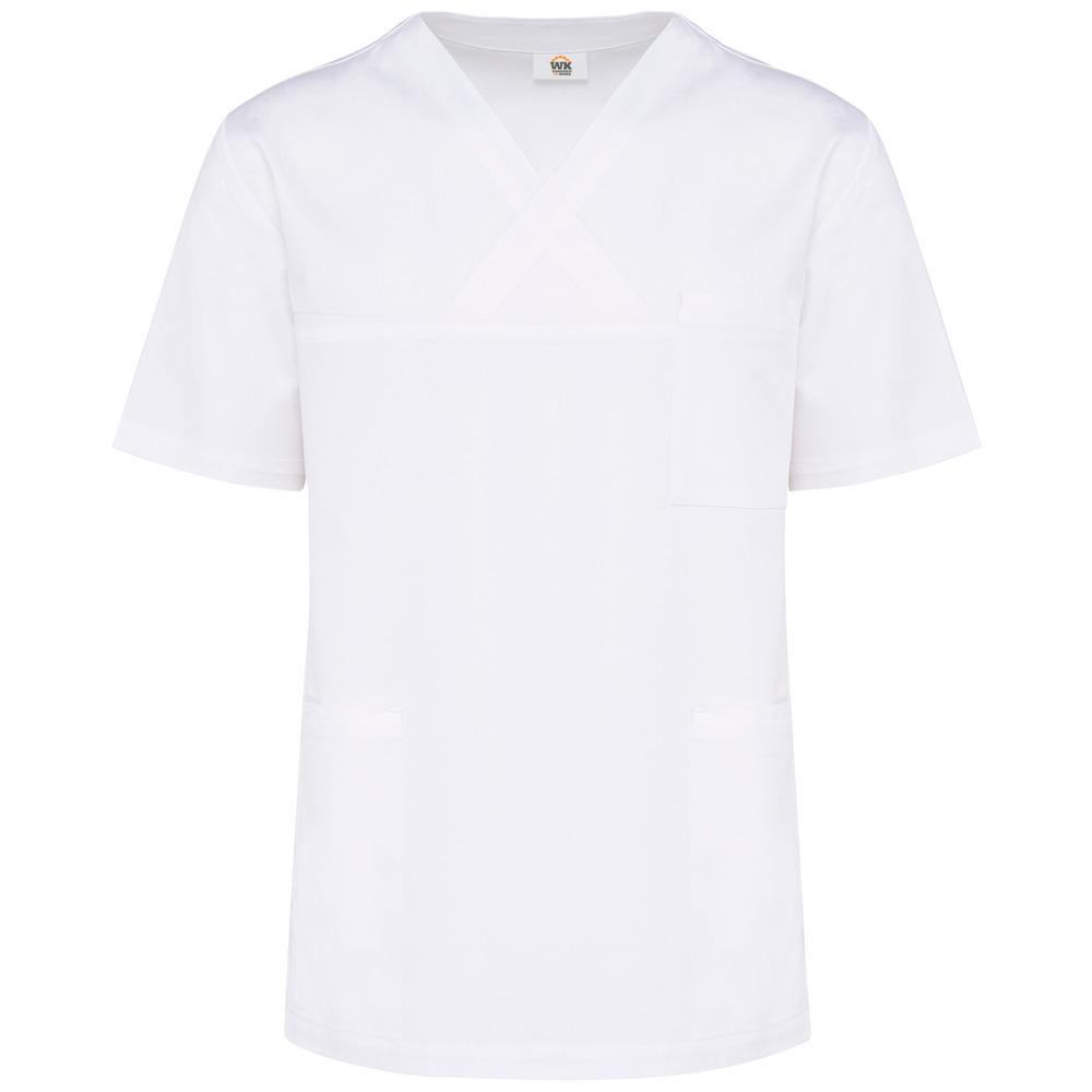 Unisex tuniek korte mouwen borduren - Wk Designed To Work WK504