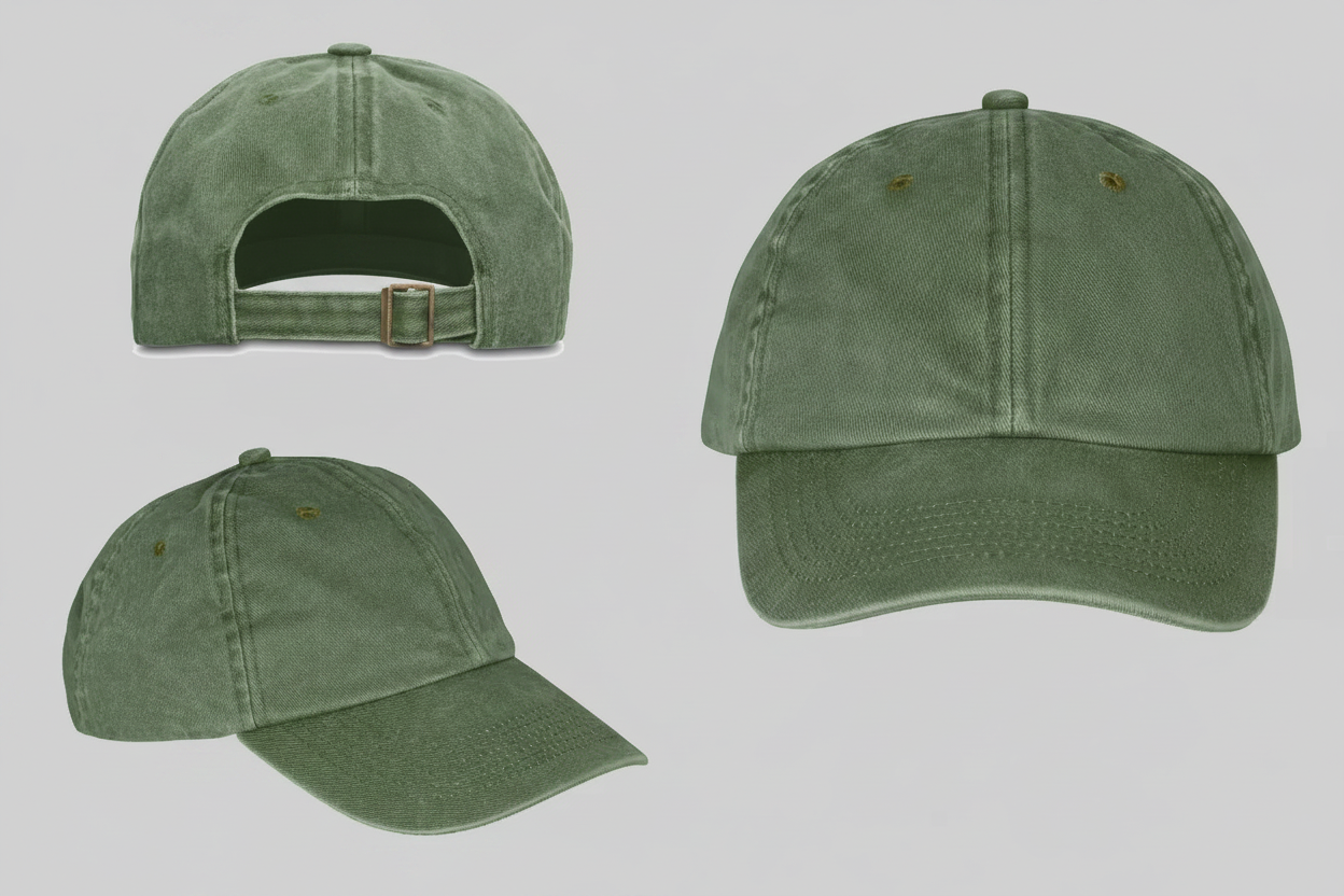 Result RC092X Vintage 6-panel Pet Borduren | 100% Katoen | 80 g