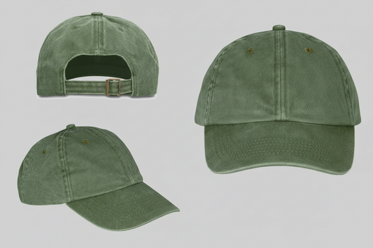 Result RC092X Vintage 6-panel Pet Borduren | 100% Katoen | 80 g