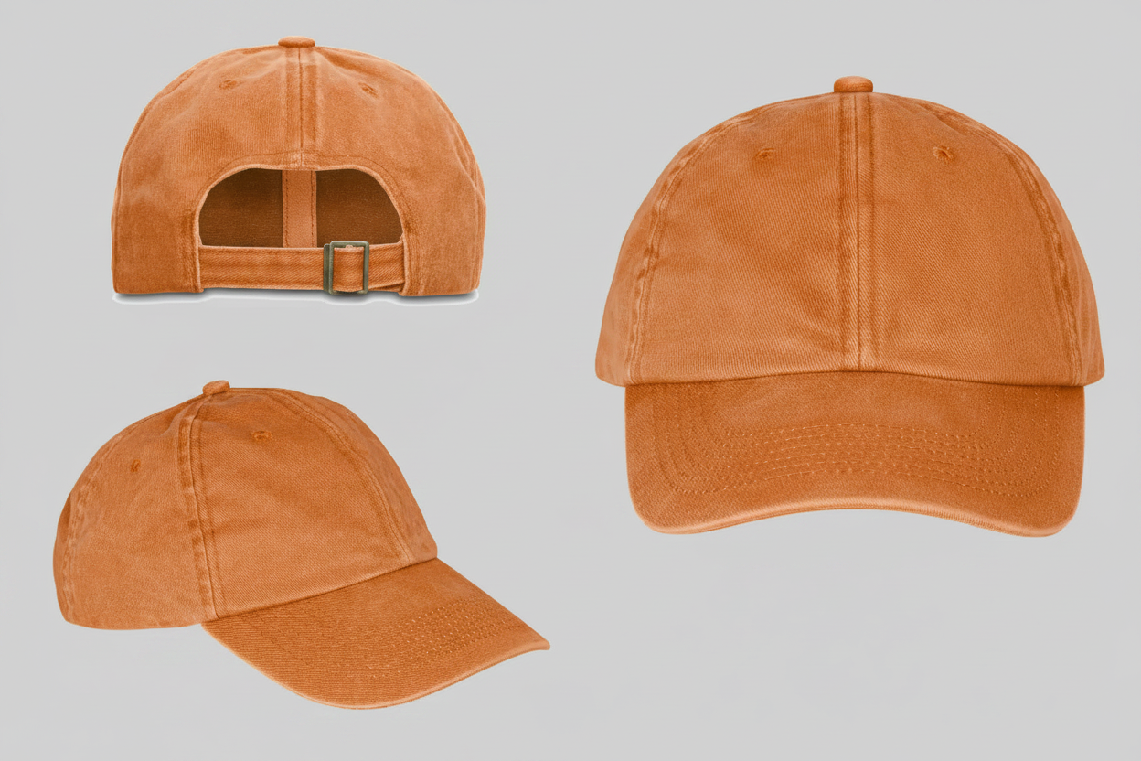 Result RC092X Vintage 6-panel Pet Borduren | 100% Katoen | 80 g